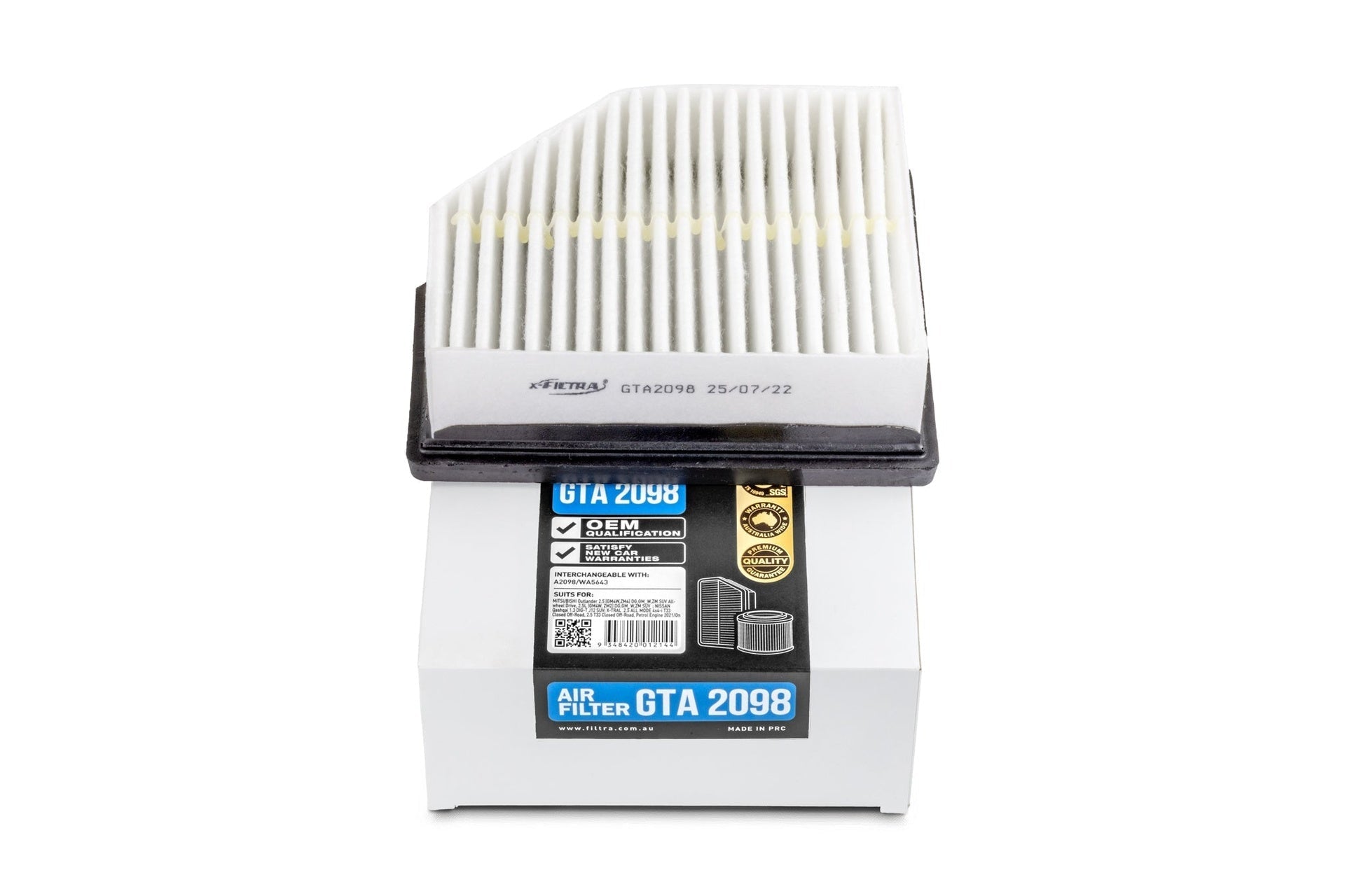 X-Filtra GTA2098 Air Filter Secondary image