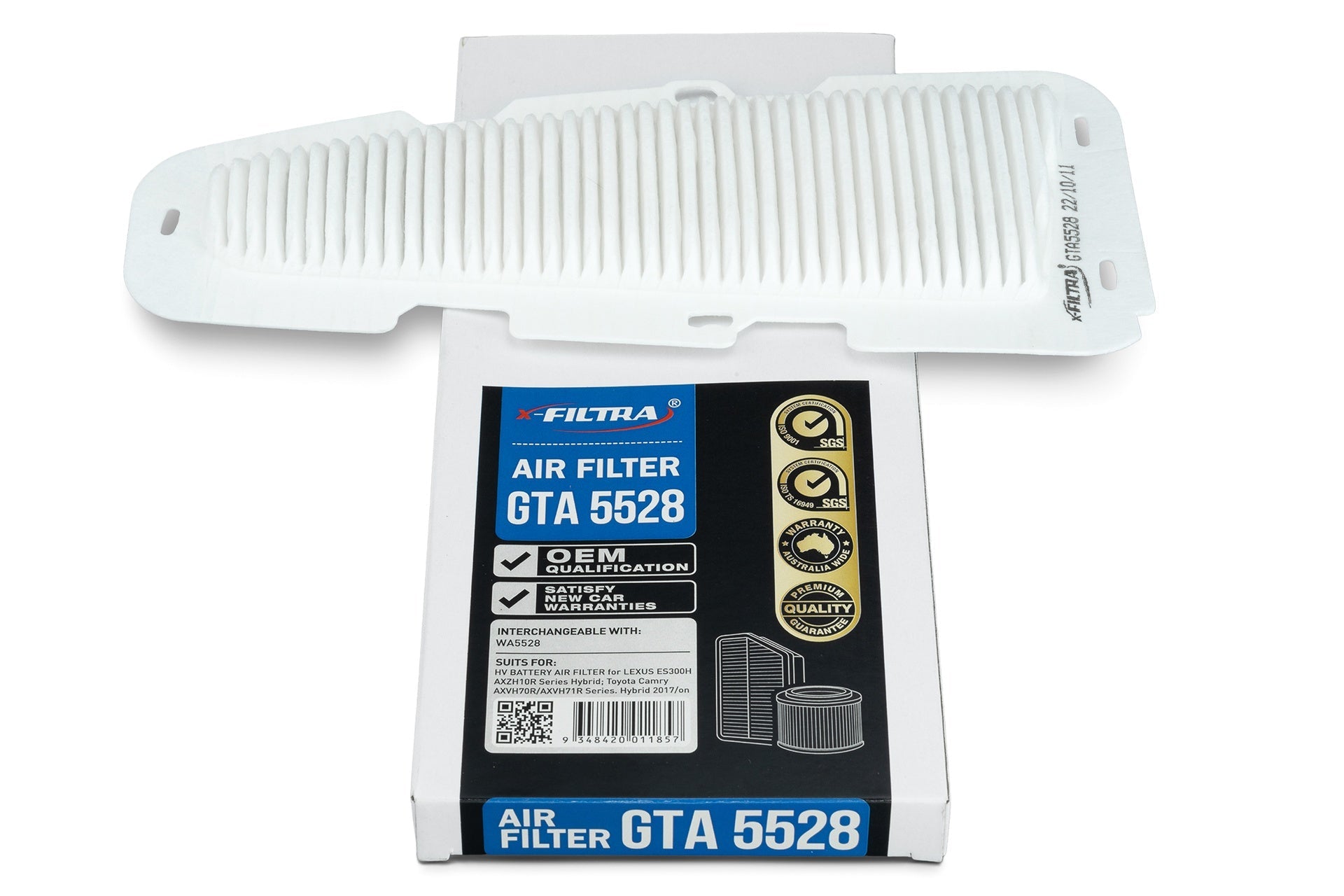 x - Filtra GTA5528 Battery Air Filter - Service Parts Online