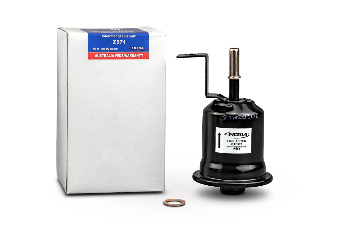 X-Filtra GTF571 fuel filter for Toyota Hilux — cross-ref Ryco Z571