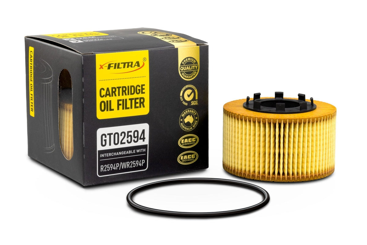 X-Filtra GTO2594 oil filter for Ford Transit — cross-ref Ryco R2594P