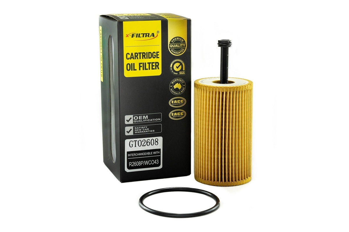 X-Filtra GTO2608 oil filter for Citroën Berlingo — cross-ref Ryco R2608P