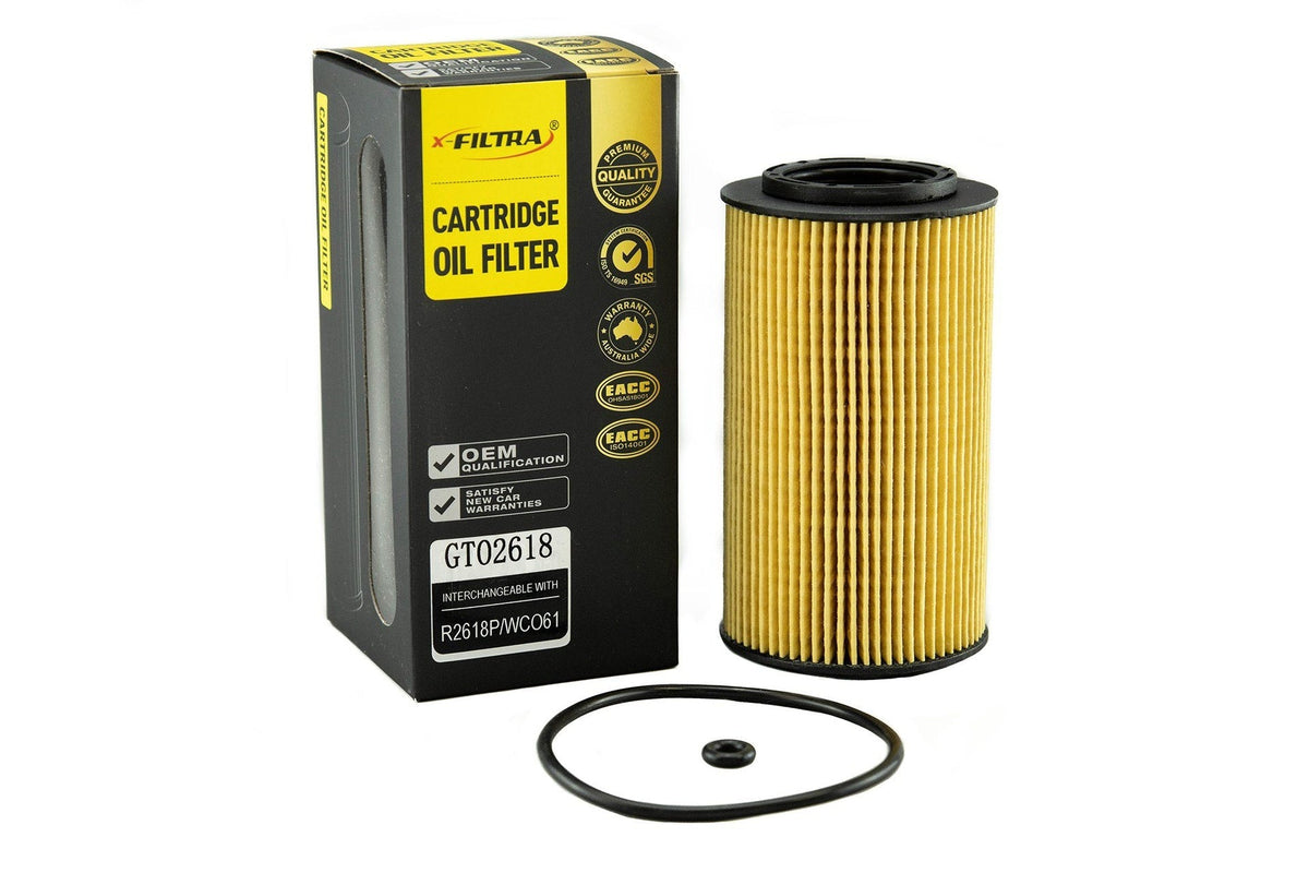 x - Filtra GTO2618 Oil Filter x 2 - Service Parts Online