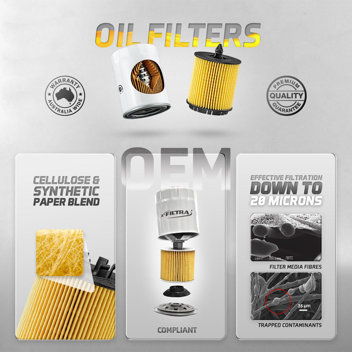 X-Filtra GTSK2A1311A service kit for Mitsubishi Lancer
