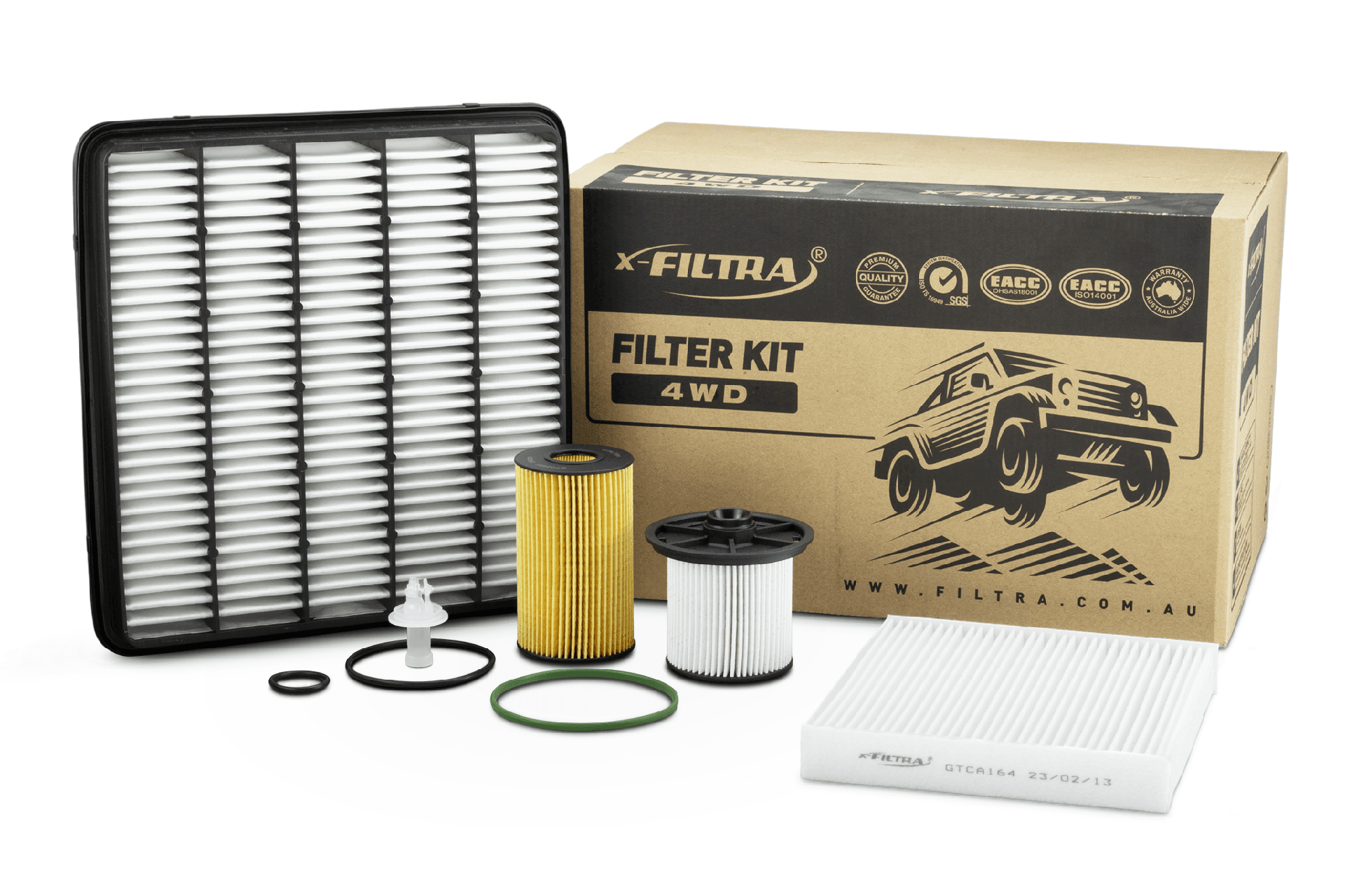 x - Filtra GTSK4A1634A Filter Kit - Service Parts Online