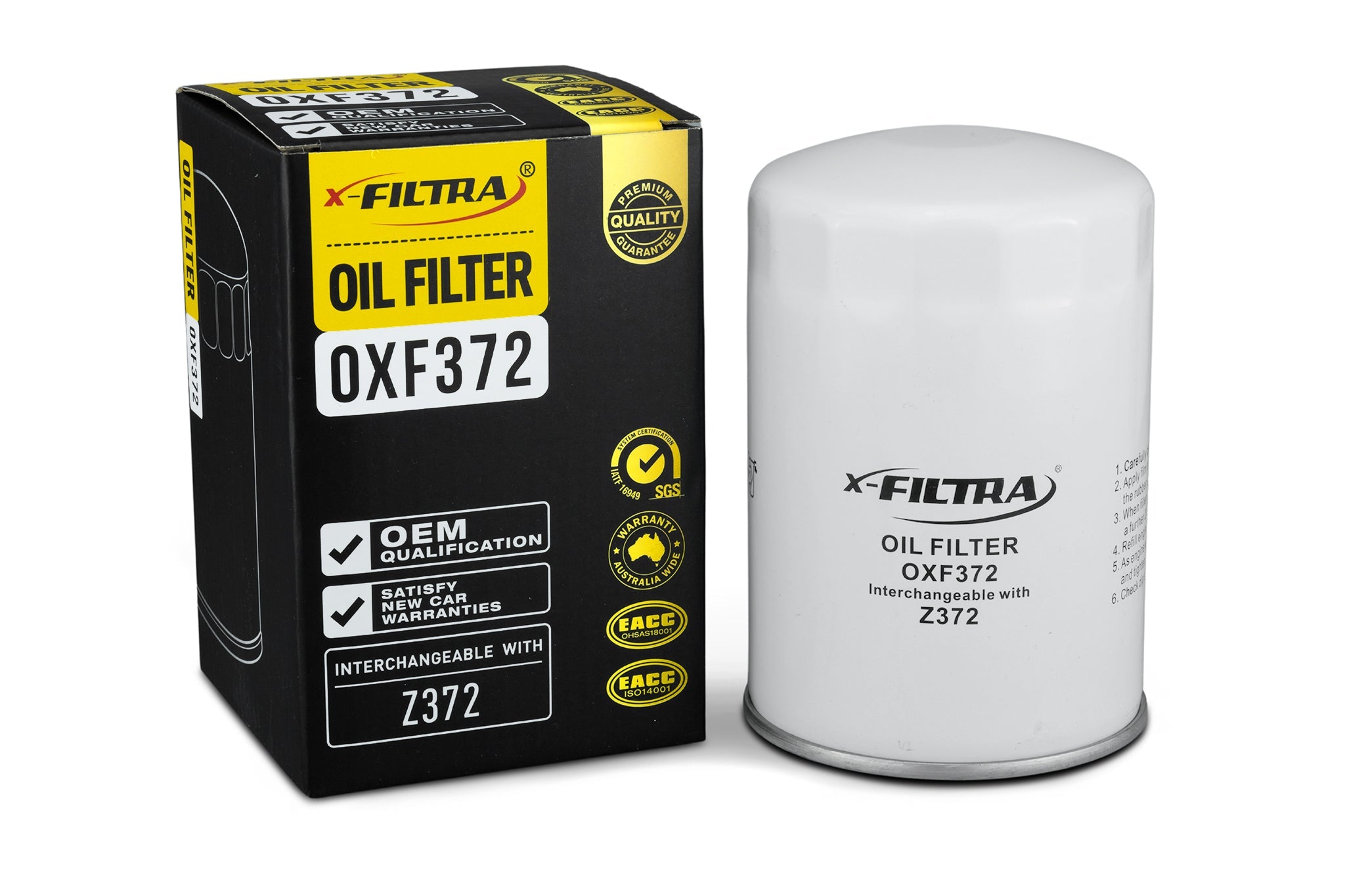 x-Filtra OXF372 Oil Filter - Service Parts Online