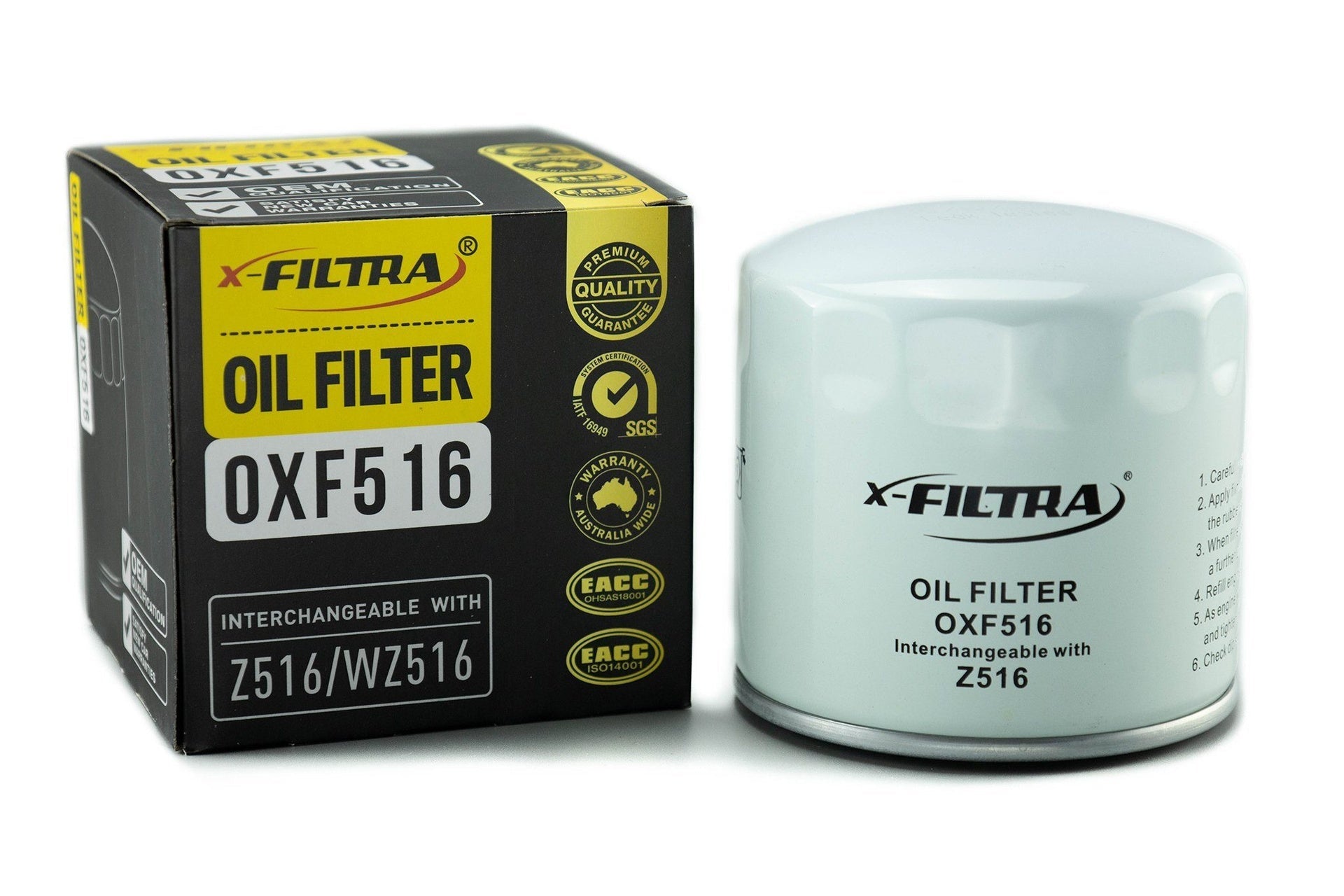 x - Filtra OXF516 Oil Filter - Service Parts Online