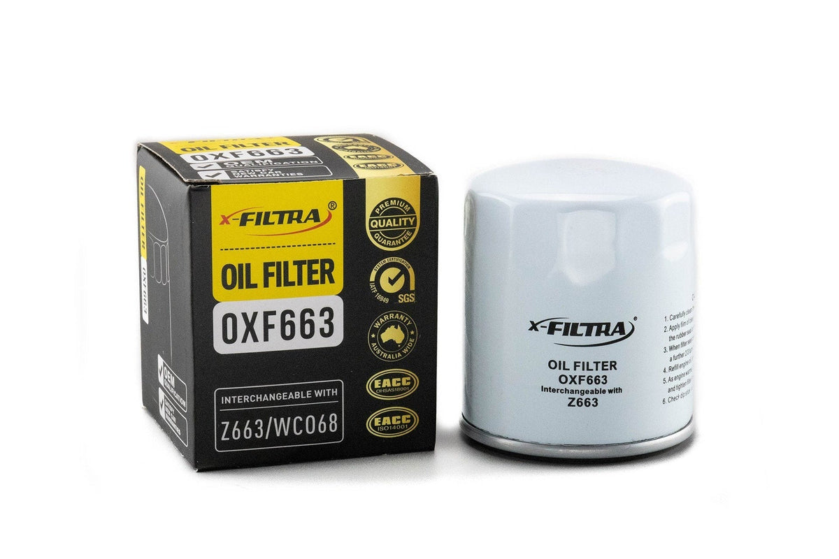 x - Filtra OXF663 Oil Filter x 6 - Service Parts Online