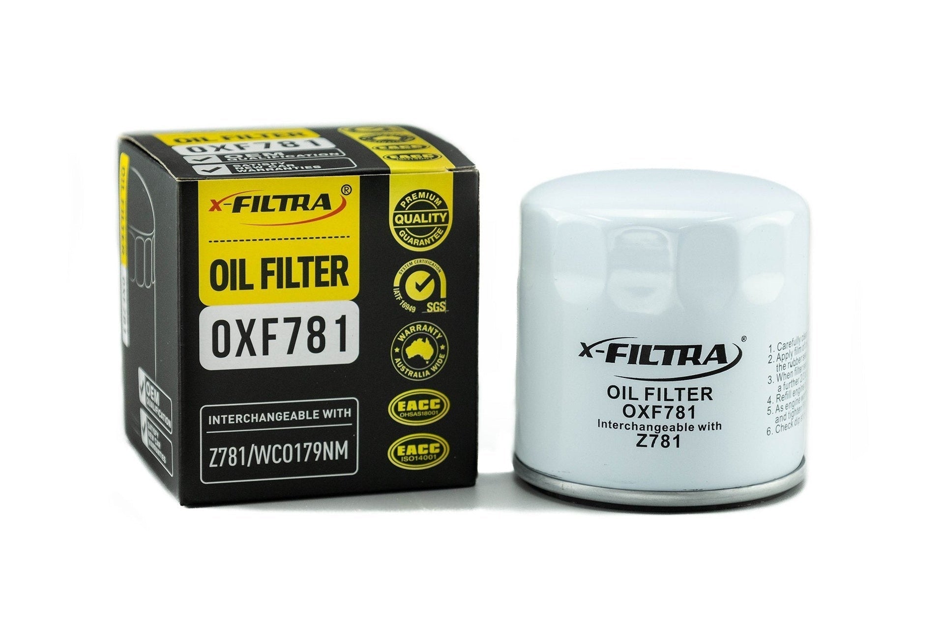 x - Filtra OXF781 Oil Filter - Service Parts Online