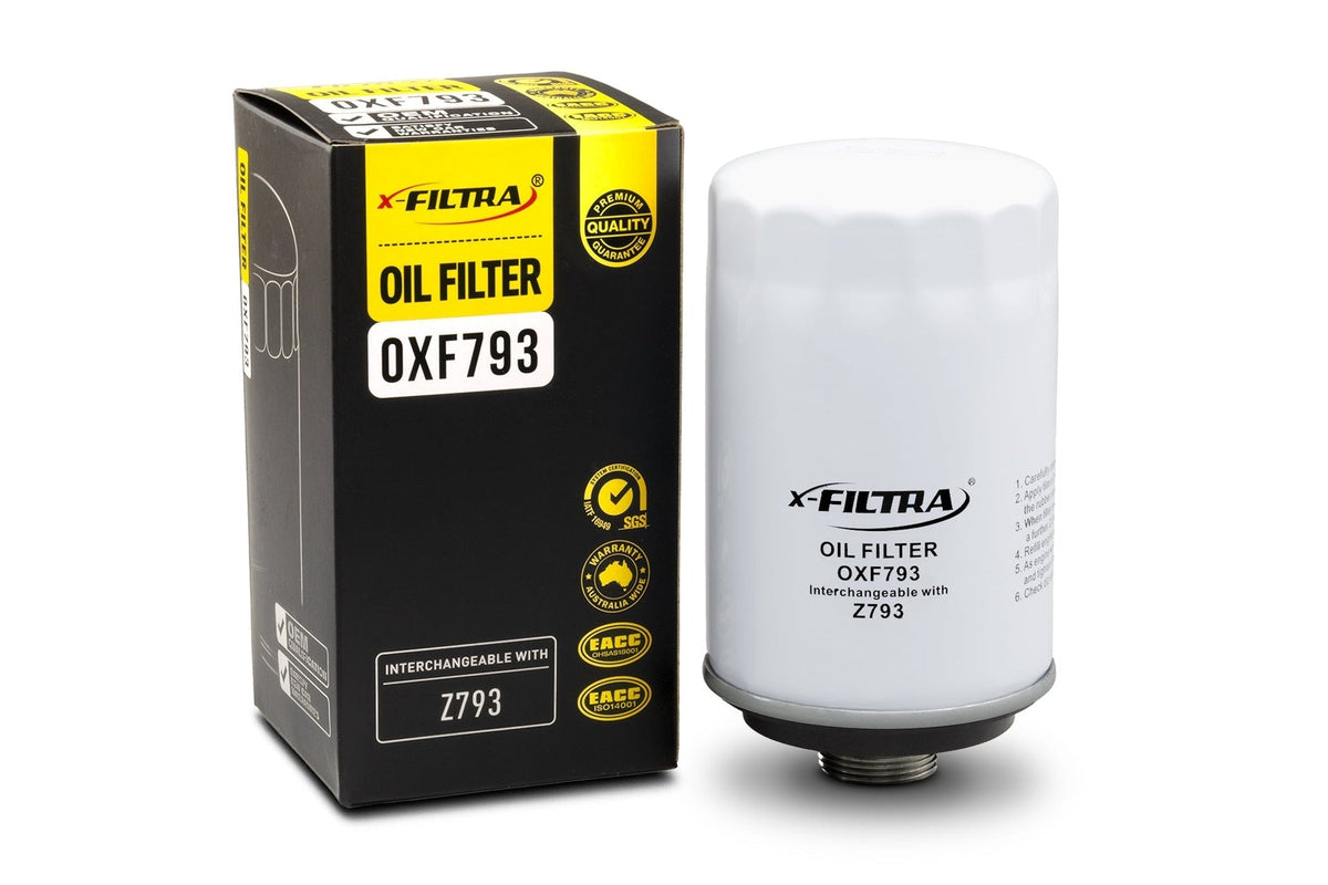 X-Filtra OXF793 oil filter for Audi A3 — cross-ref Ryco Z793