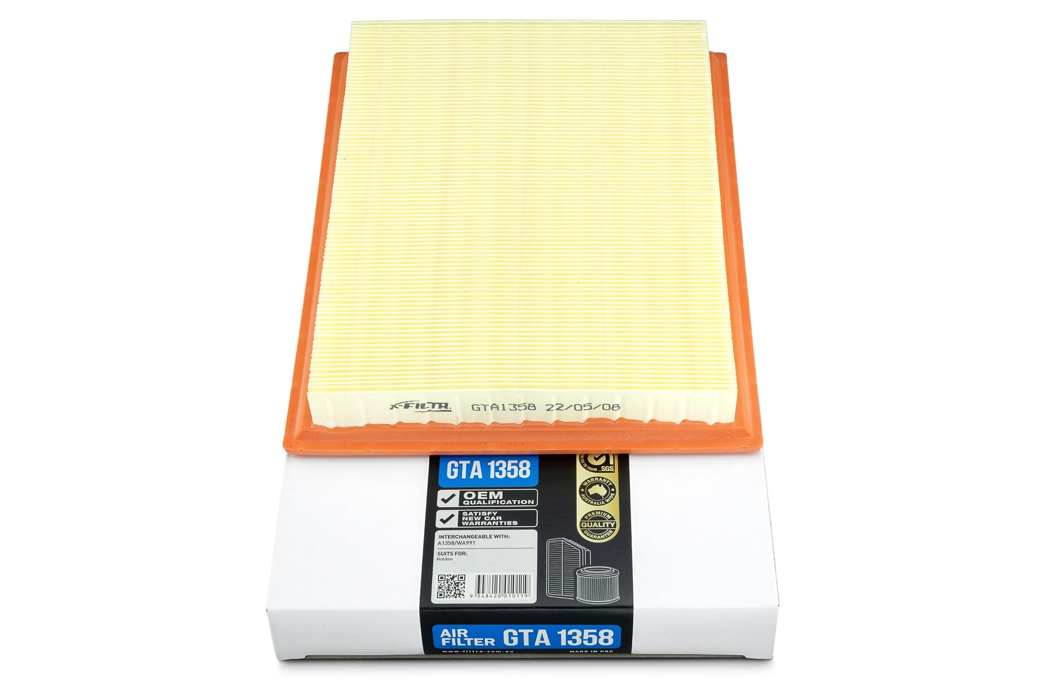 x-Filtra GTA1358 Air Filter - Service Parts Online