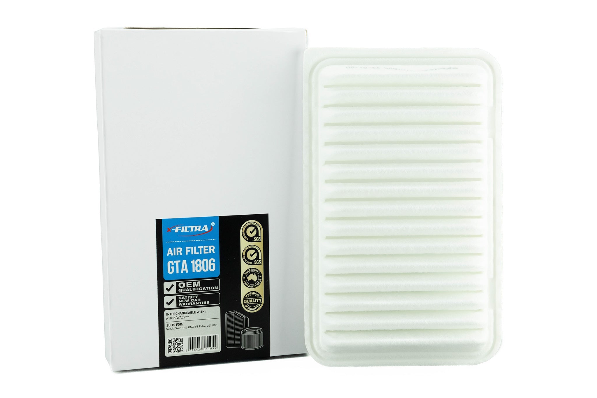 x-Filtra GTA1806 Air Filter - Service Parts Online