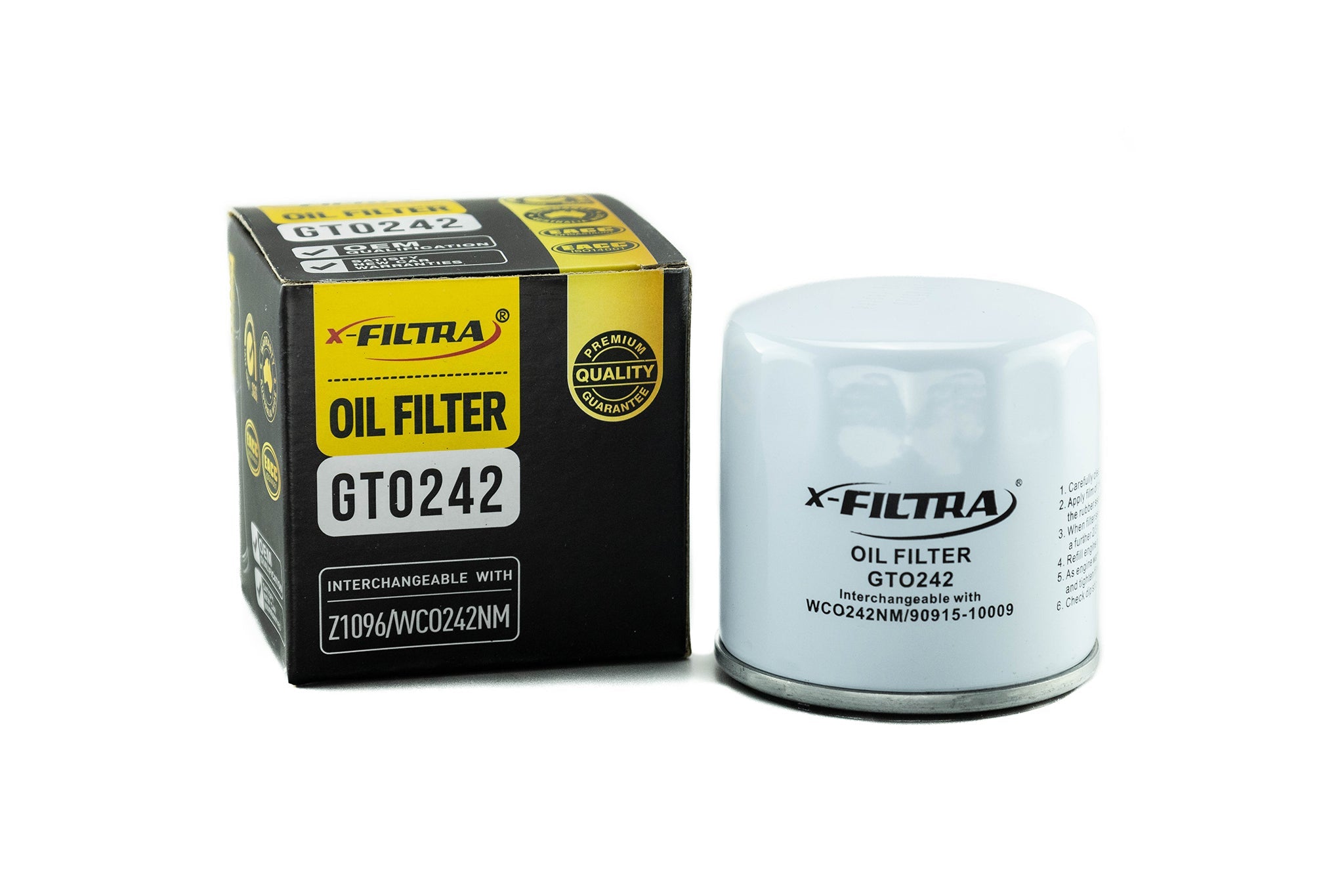 x-Filtra GTO242 Oil Filter - Service Parts Online