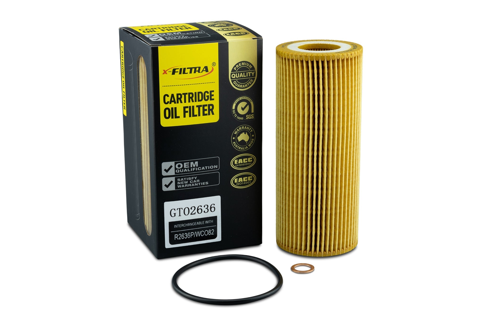 x-Filtra GTO2636 Oil Filter - Service Parts Online