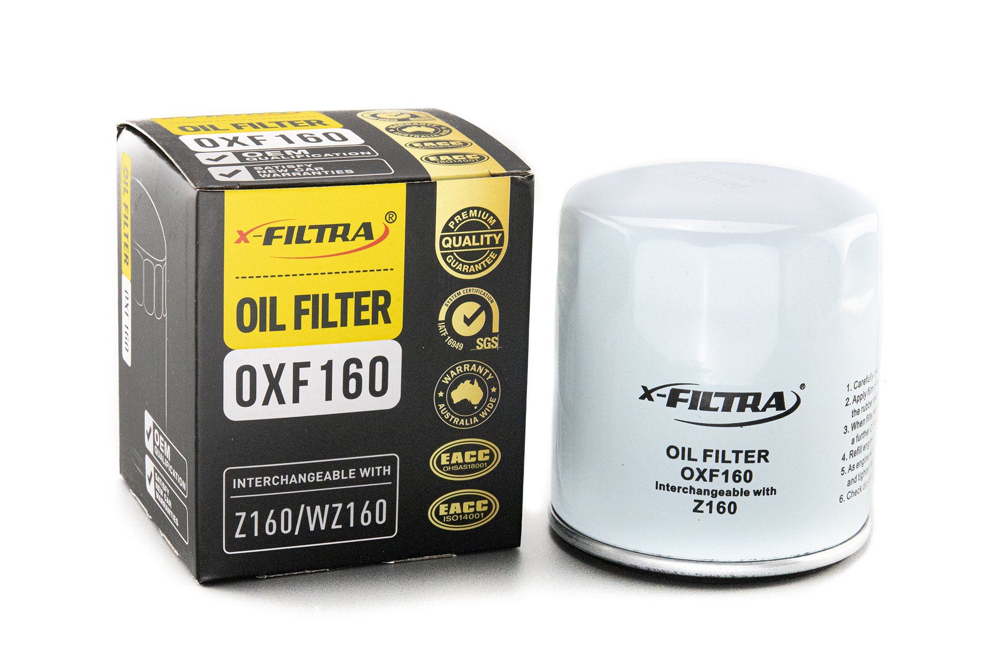 x-Filtra OXF160 Oil Filter - Service Parts Online