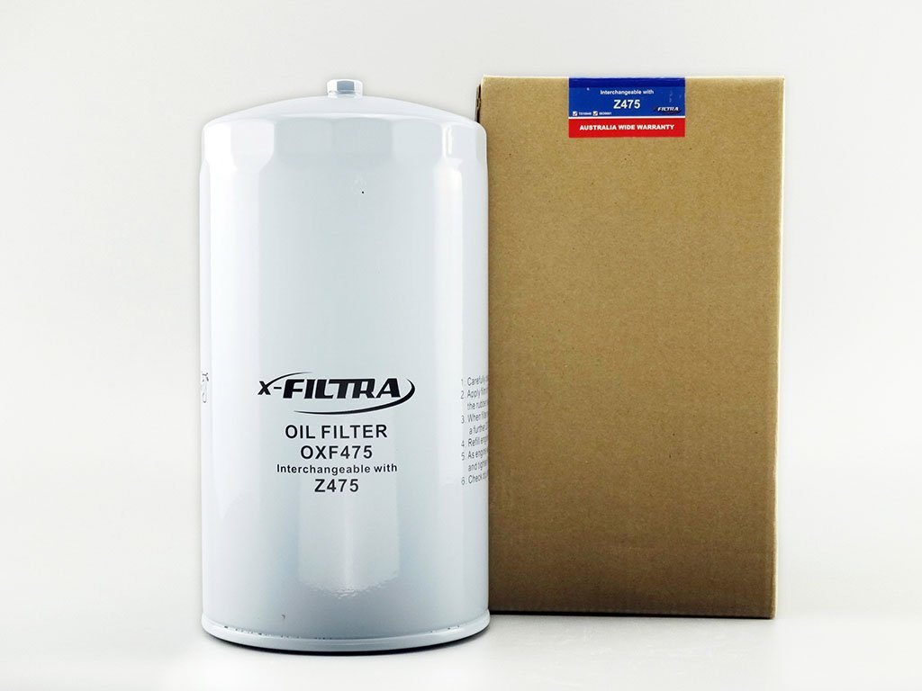X-Filtra OXF475 oil filter for Isuzu Elf — cross-ref Ryco Z475